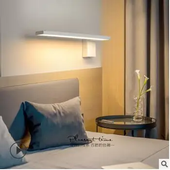 

Led wall lamp bedroom bedside lamp Nordic personality creative staircase corridor wall lamp living room lamp modern simplicity