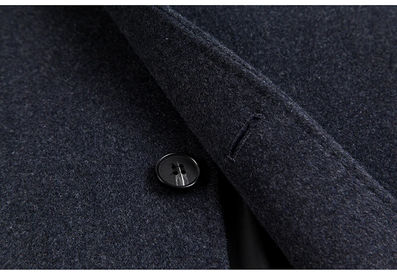 2020 Men Wool Coat Autumn Woolen Long Coat Pea Сoat Winter Wool Blend Long Jacket Male Cashmere Coat Mens Overcoat Korean Style 2020 Men Wool Coat Autumn Woolen Long Coat Pea Сoat Winter Wool Blend Long Jacket Male Cashmere Coat Mens Overcoat Korean Style
