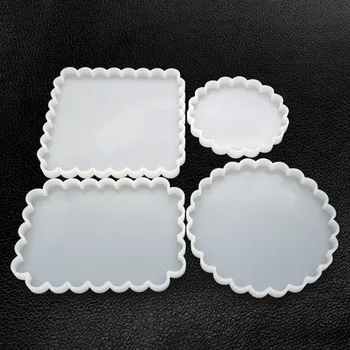 Coaster Silicone Mold Creative Casting Resin Mould Coasters Tray Base Mold DIY Jewelry Making Concrete Decor Crafts
Coaster Silicone Mold Creative Casting Resin Mould Coasters Tray Base Mold DIY Jewelry Making Concrete Decor Crafts
