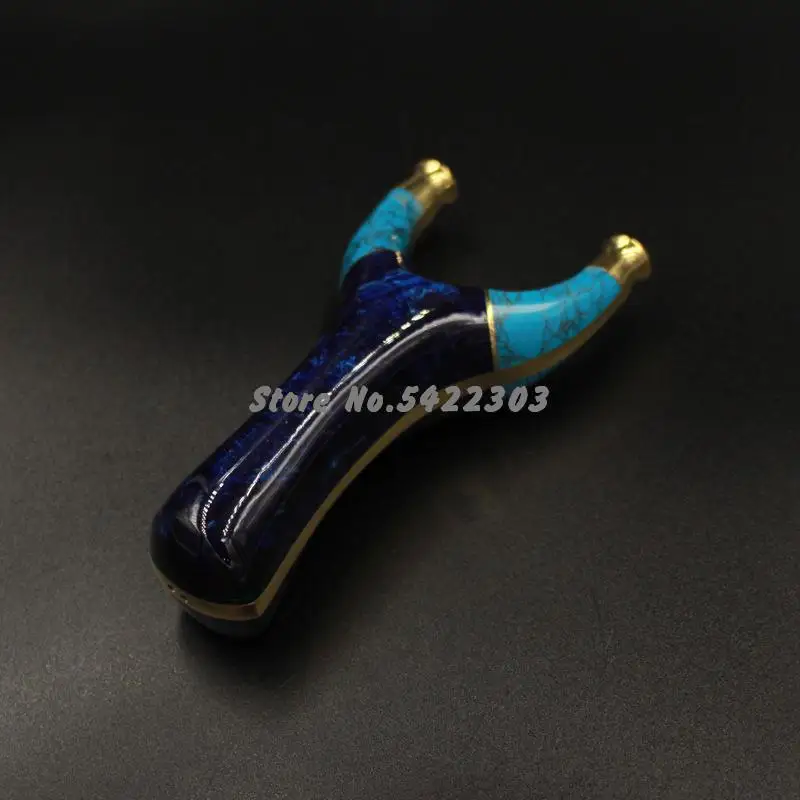 High Quality Slingshot Pure Copper Bow Head + Turquoisecatapult For Hunting Slingshots With Rubber Band Outdoor Shooting
High Quality Slingshot Pure Copper Bow Head + Turquoisecatapult For Hunting Slingshots With Rubber Band Outdoor Shooting