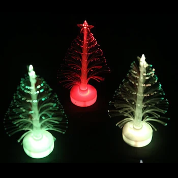 Colored Fiber Optic LED Light-up Mini Christmas Tree with Top Star Battery Powered Children Toy Light Tree WXV Sale
Colored Fiber Optic LED Light-up Mini Christmas Tree with Top Star Battery Powered Children Toy Light Tree WXV Sale