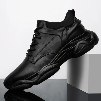 Autumn/Winter Youth Fashion Mens Shoes Genuine Leather Men Lace Up Sneakers Designer Sneakers Men Rubber Bottom Flats Shoes
Autumn/Winter Youth Fashion Mens Shoes Genuine Leather Men Lace Up Sneakers Designer Sneakers Men Rubber Bottom Flats Shoes