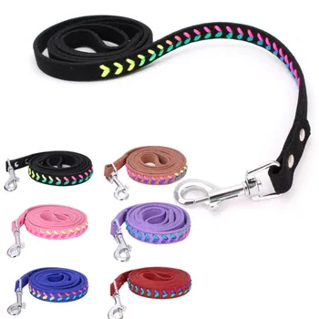 Leather Dog Leash For Small Medium Dogs Colorful Rope Braided Puppy Cat Pets Walking Leash Leads Traction Rope
Leather Dog Leash For Small Medium Dogs Colorful Rope Braided Puppy Cat Pets Walking Leash Leads Traction Rope