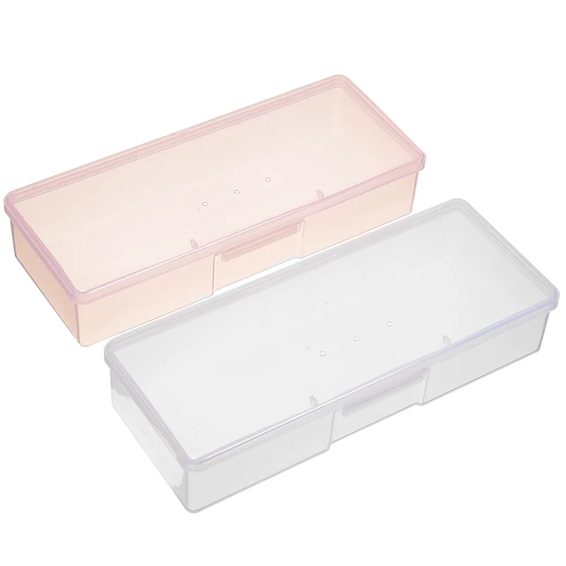 Plastic Transparent Storage Box Nail Art Empty Container Nail Gadgets Organizer Manicure Tool For Polishing Sponge Buffer Store
Plastic Transparent Storage Box Nail Art Empty Container Nail Gadgets Organizer Manicure Tool For Polishing Sponge Buffer Store