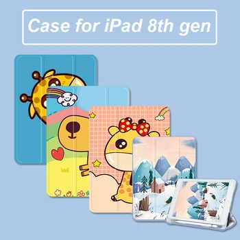 Case for iPad 8th Generation 10.2 2020 with Pencil Holder Cute Leather Trifold Smart Cover Case for iPad 7th Gen 10.2 2019
Case for iPad 8th Generation 10.2 2020 with Pencil Holder Cute Leather Trifold Smart Cover Case for iPad 7th Gen 10.2 2019
