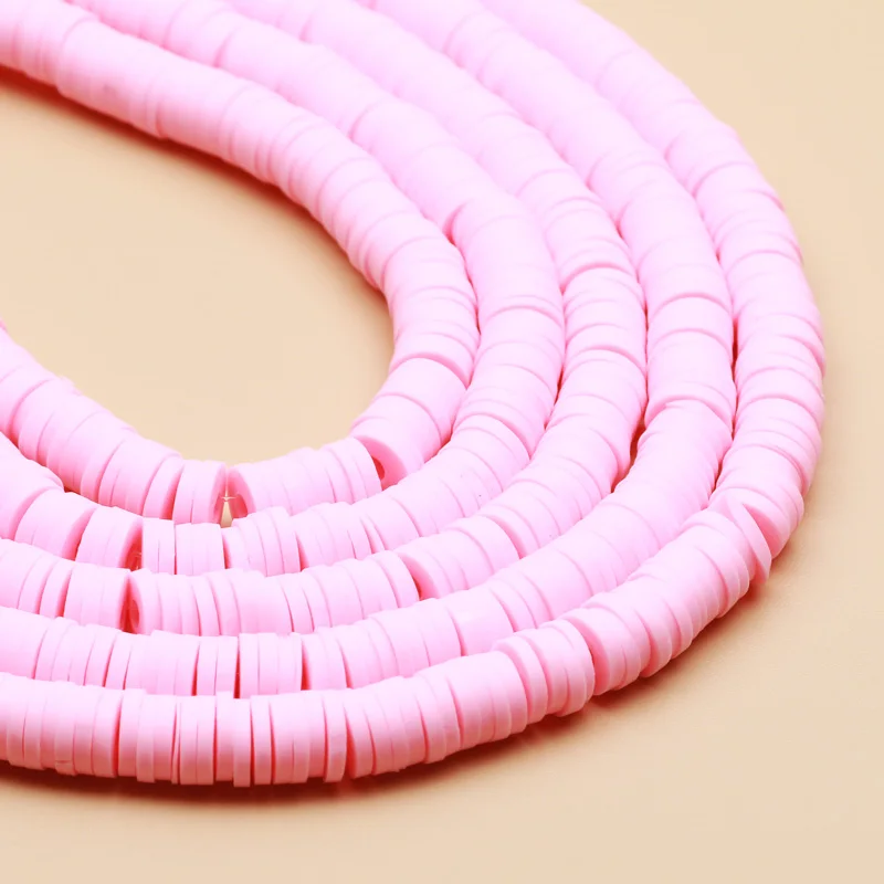 350Pcs/lot 4/6mm Flat Round Polymer Clay Beads Handmade Heishi Disk Loose Spacer Beads for Jewelry Making DIY Bracelets Necklace 350Pcs/lot 4/6mm Flat Round Polymer Clay Beads Handmade Heishi Disk Loose Spacer Beads for Jewelry Making DIY Bracelets Necklace