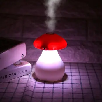 300ML Air Humidifier USB Aroma Essential Oil Diffuser Mushroom Shaped Desktop Air Purifier with LED Night Light for Home Office
300ML Air Humidifier USB Aroma Essential Oil Diffuser Mushroom Shaped Desktop Air Purifier with LED Night Light for Home Office