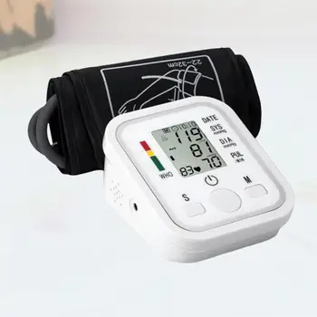 Arm Electronic Blood Pressure Monitor Automatic Arm BP Machine & Pulse Rate Monitoring Meter (English Version,Without Batteries)
Arm Electronic Blood Pressure Monitor Automatic Arm BP Machine & Pulse Rate Monitoring Meter (English Version,Without Batteries)