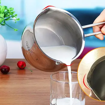 Mini Milk Heating Pot Sauces Butter Chocolate Melting Pan with Handle Stainless Steel Cookware Baking Cooking Kitchen Tool
Mini Milk Heating Pot Sauces Butter Chocolate Melting Pan with Handle Stainless Steel Cookware Baking Cooking Kitchen Tool