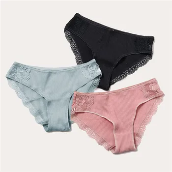 Women Cotton Panty Solid Panties Comfort Breathale Underwear Soft Skin-friendly Briefs Women Sexy Low-Rise Intimates Panty 
Women Cotton Panty Solid Panties Comfort Breathale Underwear Soft Skin-friendly Briefs Women Sexy Low-Rise Intimates Panty