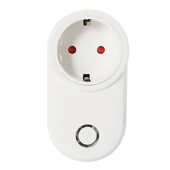 Smart WiFi Intelligent Socket APP Wireless Home Timer 200V 10A Flame Retardant Appliance Controller Socket
Smart WiFi Intelligent Socket APP Wireless Home Timer 200V 10A Flame Retardant Appliance Controller Socket
