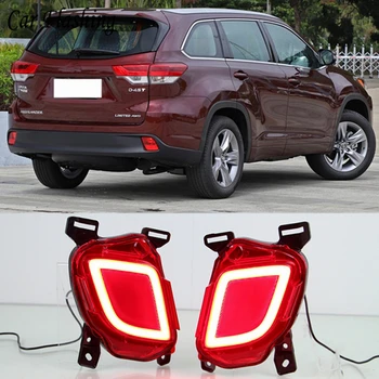 2PCS Multi-functions LED Rear Bumper Light Fog Lamp Brake Light Turn Signal Light For Toyota Highlander 2014 2015 2016 2017 2018
2PCS Multi-functions LED Rear Bumper Light Fog Lamp Brake Light Turn Signal Light For Toyota Highlander 2014 2015 2016 2017 2018