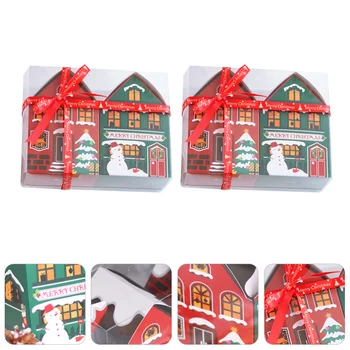 2 Sets Gift Boxes Pretty Durable Christmas Gift Box Christmas Treat Boxes Paper Gift Boxes for Goody Candy Cookie
2 Sets Gift Boxes Pretty Durable Christmas Gift Box Christmas Treat Boxes Paper Gift Boxes for Goody Candy Cookie