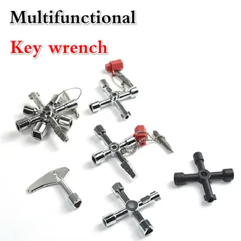 Multifunction 4 Ways Universal Triangle Wrench Key Plumber Keys Triangle For Elevator Gas Electric Meter Cabinets Bleed Radiator 
Multifunction 4 Ways Universal Triangle Wrench Key Plumber Keys Triangle For Elevator Gas Electric Meter Cabinets Bleed Radiator
