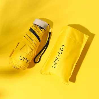 Five-fold Umbrella Vinyl Sun-resistant Hipster Students Parasol UV-Protection Rain Or Shine Dual Purpose Folding Umbrella Women'
Five-fold Umbrella Vinyl Sun-resistant Hipster Students Parasol UV-Protection Rain Or Shine Dual Purpose Folding Umbrella Women'