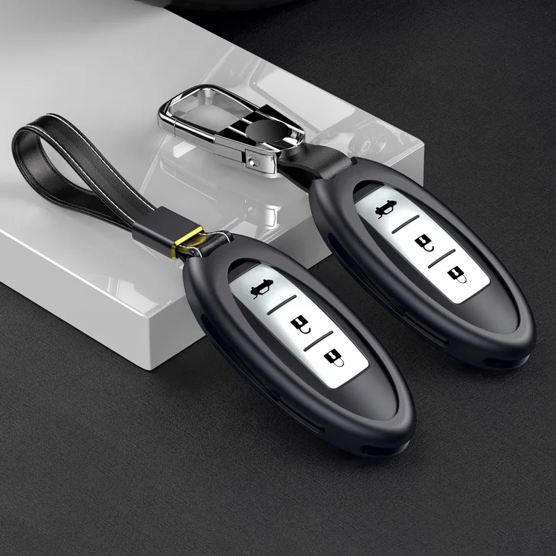 Car Aluminium Alloy Key Holder Cover Case Shell Chain For Nissan Sylphy Altina Murano 
Car Aluminium Alloy Key Holder Cover Case Shell Chain For Nissan Sylphy Altina Murano