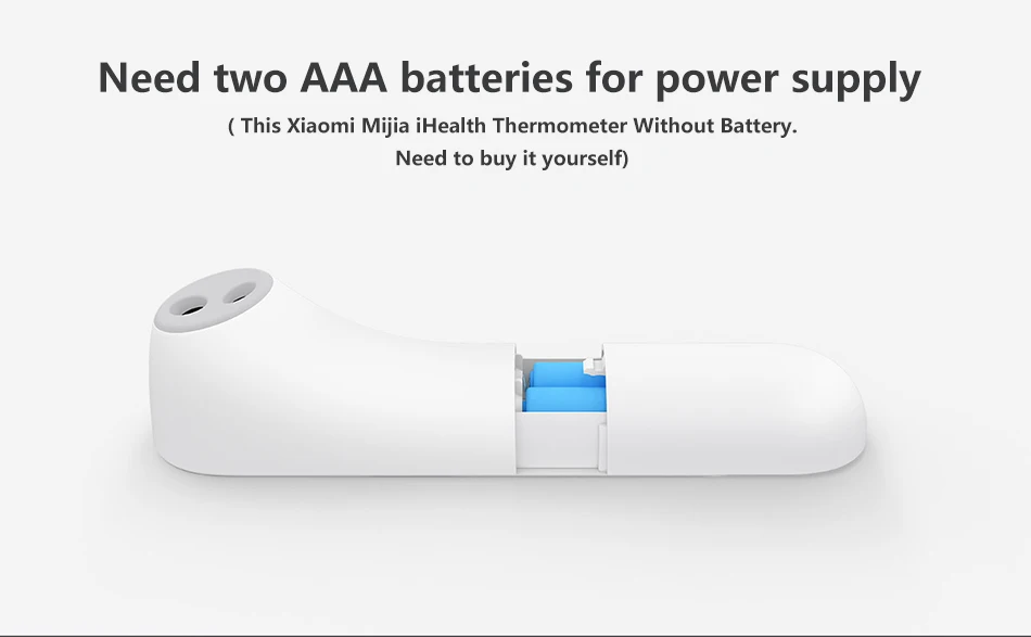 Gadgetoo Xiaomi Mijia Ihealth Infrared Thermometer Accurate Digital Led Display Thermometer