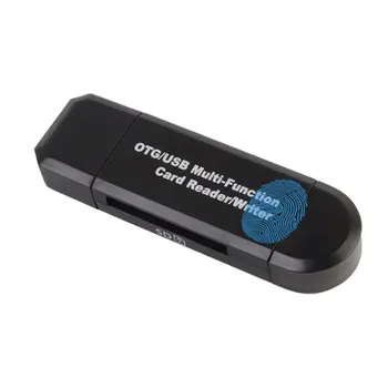 2 In 1 USB OTG Card Reader High-speed USB 2.0 Universal Memory Card Reader For Android Phone Computer USB Interface
2 In 1 USB OTG Card Reader High-speed USB 2.0 Universal Memory Card Reader For Android Phone Computer USB Interface