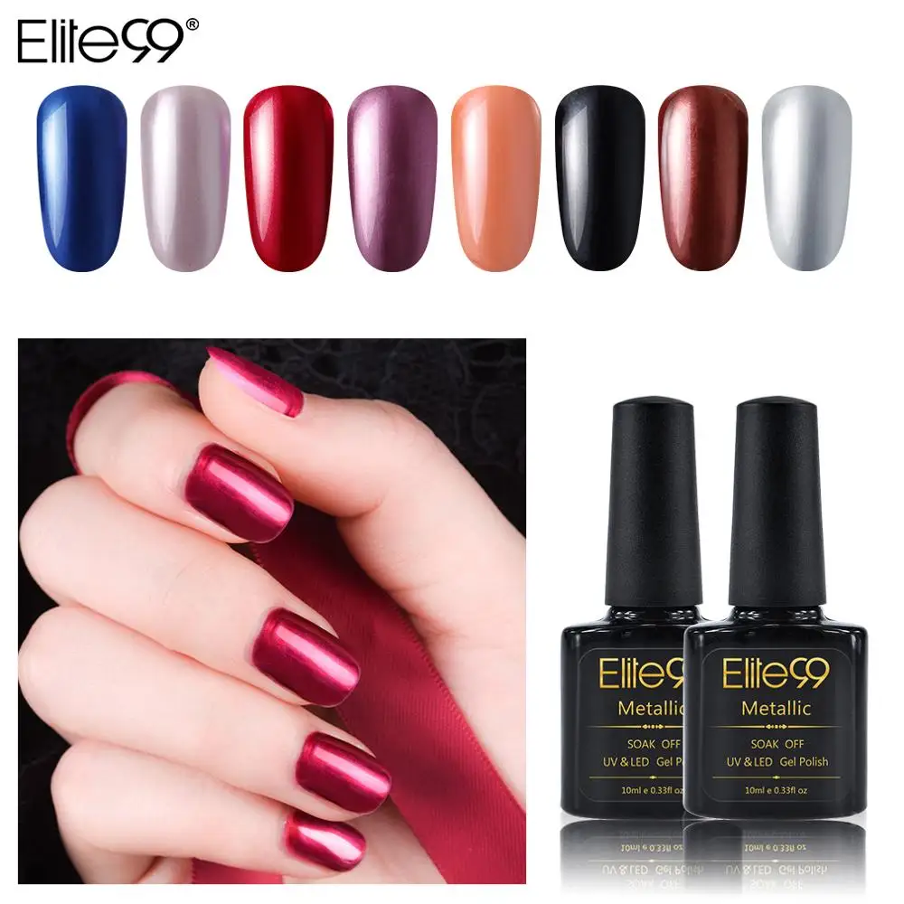 Elite99 10ml Metallic Mirror Gel Nail Polish Metal Titanium Nail Art Varnish Needed Metallic Top Coat Base Nail Manicure Lacquer
Elite99 10ml Metallic Mirror Gel Nail Polish Metal Titanium Nail Art Varnish Needed Metallic Top Coat Base Nail Manicure Lacquer