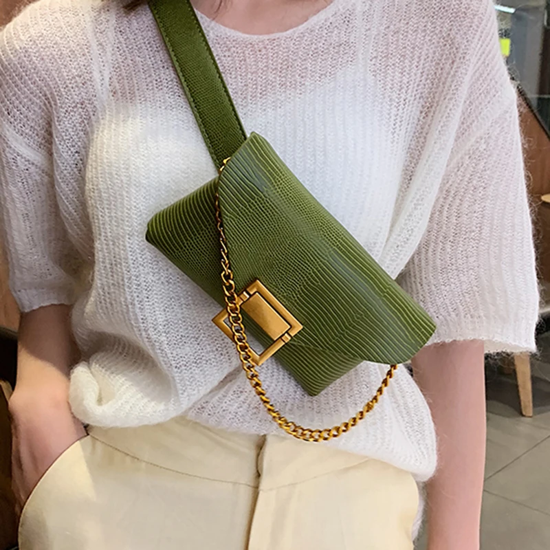 Square Lock Chains Crossbody Bag for Women Shoulder Bags Alligator Pattern Waist Handbag Crocodile Small Flap
Square Lock Chains Crossbody Bag for Women Shoulder Bags Alligator Pattern Waist Handbag Crocodile Small Flap