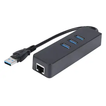 3 Ports USB 3.0 Ethernet Lan RJ45 Wired Network Adapter Hub to 100Mbps High Speed gigabit ethernet adapter for PC ln
3 Ports USB 3.0 Ethernet Lan RJ45 Wired Network Adapter Hub to 100Mbps High Speed gigabit ethernet adapter for PC ln