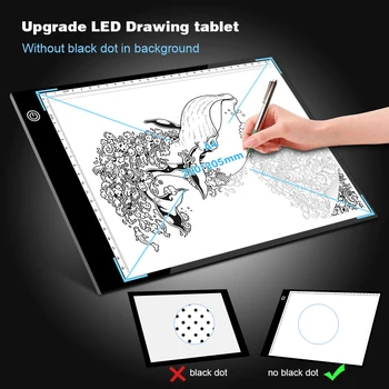 LED Light Box Tracker A4 Drawing Tablet 13*9.3 Inch Graphic Writing Digital Copy Pad Board Diamond Paint Sketch Anime Dropship
LED Light Box Tracker A4 Drawing Tablet 13*9.3 Inch Graphic Writing Digital Copy Pad Board Diamond Paint Sketch Anime Dropship