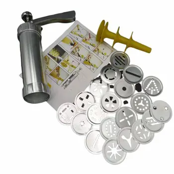 Cookie-maker Household biscuit machine cookie making mold baking tool cream decorator baker with molds and Nozzles
Cookie-maker Household biscuit machine cookie making mold baking tool cream decorator baker with molds and Nozzles