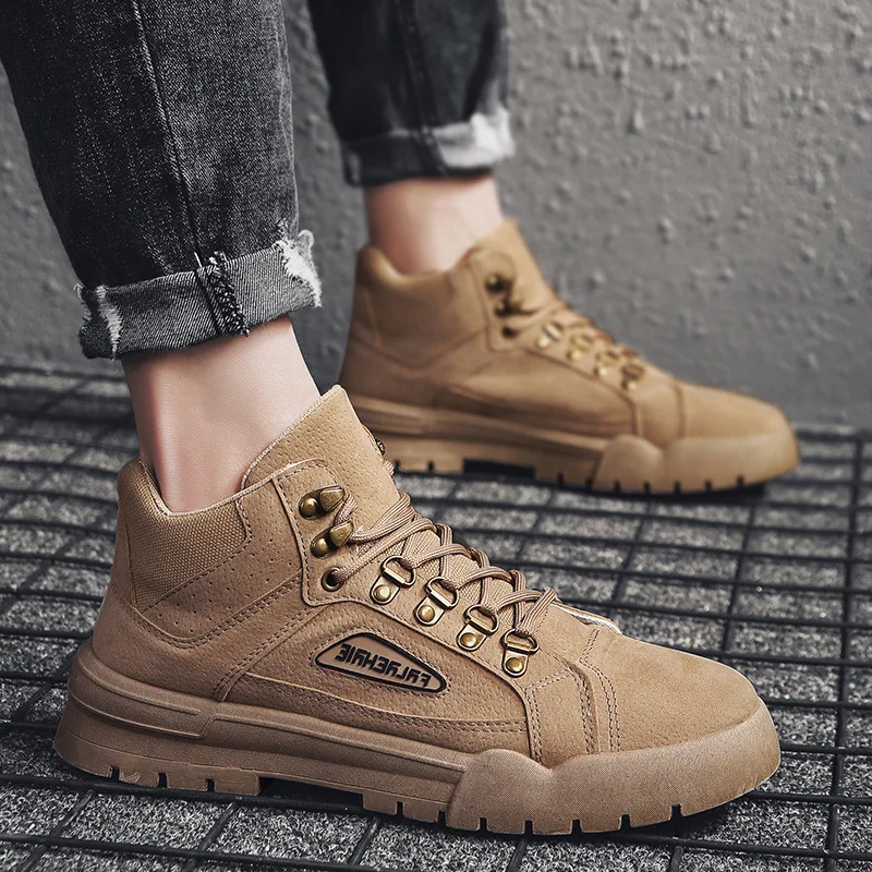 Martin Boots Men's England Versatile Work Shoes 2019 Autumn And Winter New Style Mid-top Trendy Shoes Men's Versatile Outdoor De
Martin Boots Men's England Versatile Work Shoes 2019 Autumn And Winter New Style Mid-top Trendy Shoes Men's Versatile Outdoor De