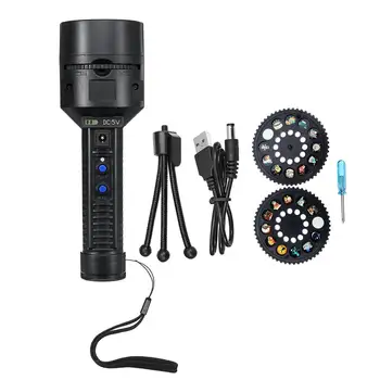3W 5V LED Projector Light Landscape Laser Flashlight Lamp Bright Torch Party Decorations Outdoor Portable Lighting 36 Patterns
3W 5V LED Projector Light Landscape Laser Flashlight Lamp Bright Torch Party Decorations Outdoor Portable Lighting 36 Patterns