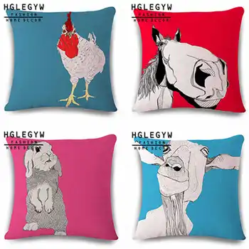 Colorful Animal Printed Pillowcase Cotton Linen Pillow Textile For Home Office Pillow Case Throw Covers
Colorful Animal Printed Pillowcase Cotton Linen Pillow Textile For Home Office Pillow Case Throw Covers