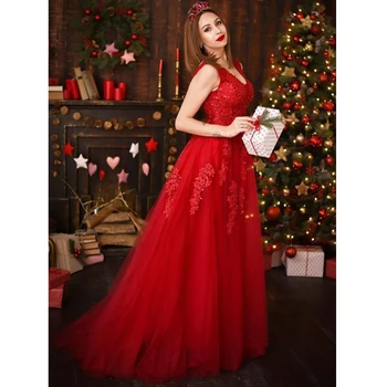 Verngo Red Evening Dress 2019 Elegant Formal Evening dresses long Prom Party Ladies Christmas Gown
Verngo Red Evening Dress 2019 Elegant Formal Evening dresses long Prom Party Ladies Christmas Gown