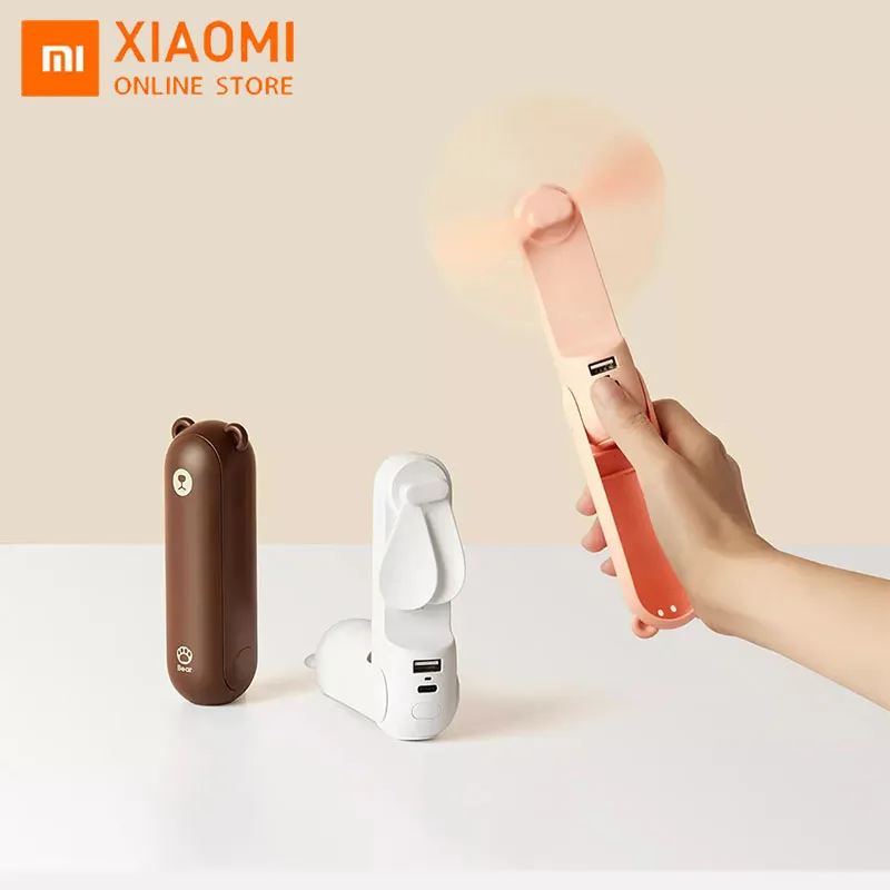 Xiaomi 2000mAh USB Rechargeable Foldable Handheld Mini Fan Power Bank with Flashlight Function for Summer Home Office
Xiaomi 2000mAh USB Rechargeable Foldable Handheld Mini Fan Power Bank with Flashlight Function for Summer Home Office