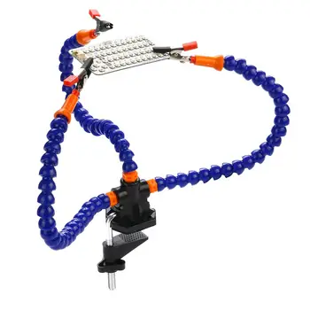 Multi Soldering Holder Desktop Clip 3PCS Flexible Arms Third Helping Hand Soldeirng Station For Welding Repair Tool
Multi Soldering Holder Desktop Clip 3PCS Flexible Arms Third Helping Hand Soldeirng Station For Welding Repair Tool