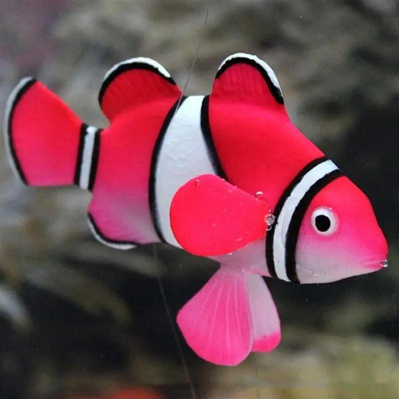 1PC Artificial Clownfish Silicone Fake Fish Floating Landscape For Fish Tank Decoration Aquarium Ornament
1PC Artificial Clownfish Silicone Fake Fish Floating Landscape For Fish Tank Decoration Aquarium Ornament