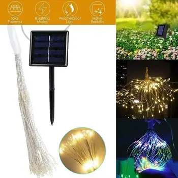 Solar Light Warm White/White Multicolor Firework String Light Christmas Home Festival Wedding Beautiful Dandelion Lights
Solar Light Warm White/White Multicolor Firework String Light Christmas Home Festival Wedding Beautiful Dandelion Lights