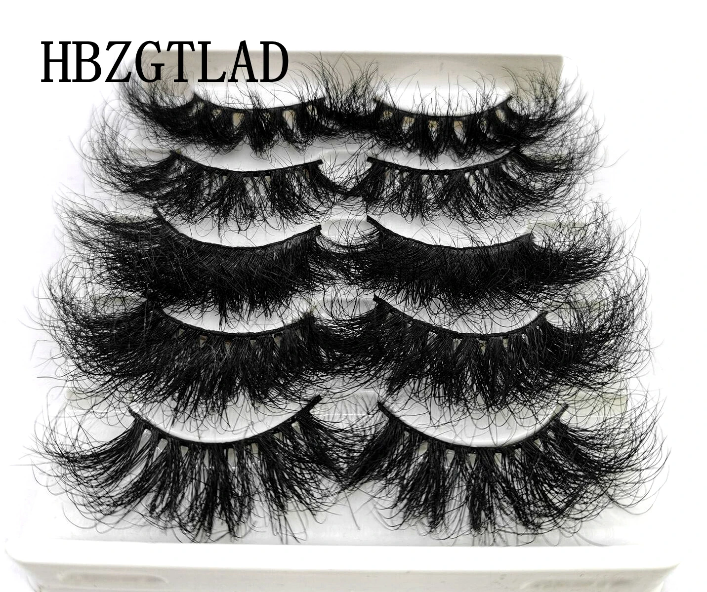 

1 Pair 25 mm Mink Eyelashes Fluffy Lashes Dramatic Messy Long False Eyelashes Makeup Wholesale 25mm 3d Mink Lashes Maquillaje