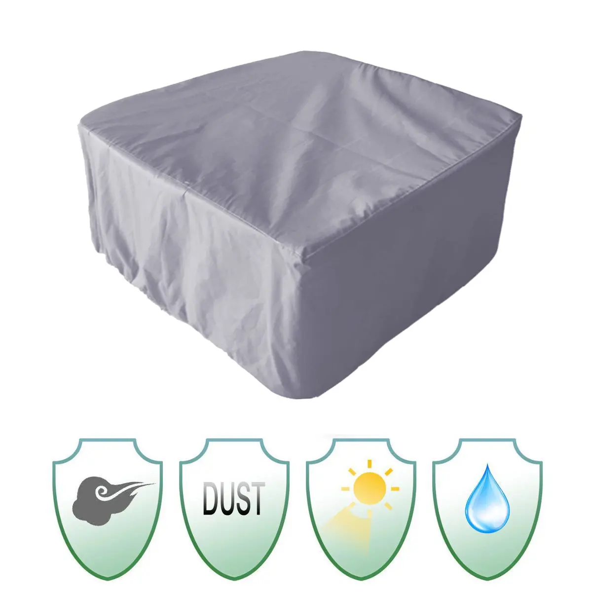 Waterproof Outdoor Patio Garden Furniture Covers Rain Chair Covers for Sofa Table Chair Dust Proof Cover 120*120*74cm
Waterproof Outdoor Patio Garden Furniture Covers Rain Chair Covers for Sofa Table Chair Dust Proof Cover 120*120*74cm