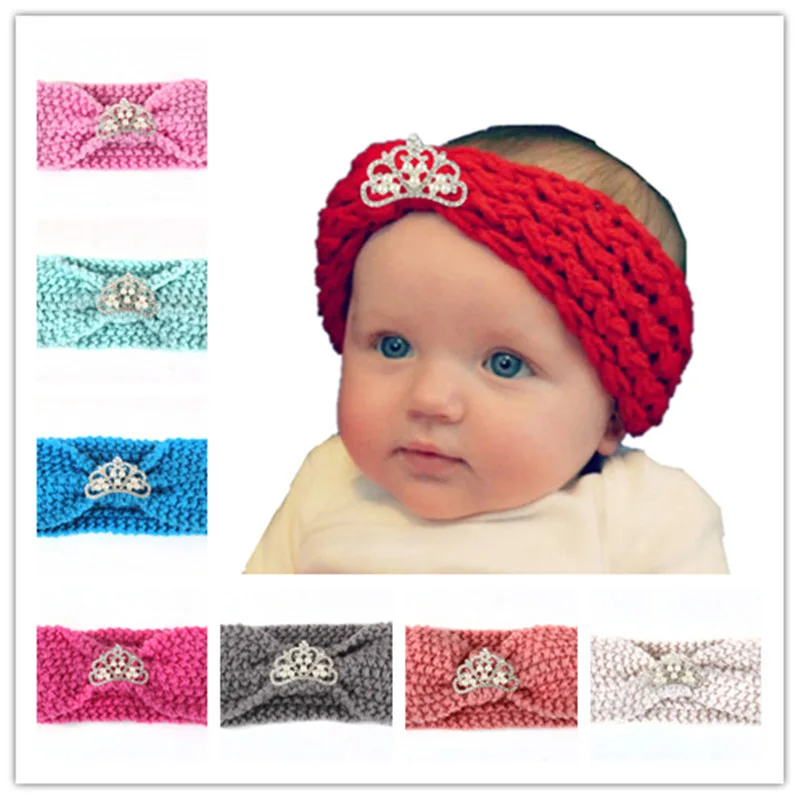 Fashion Lovely Girls with Rhinestone Crown Headband Knitting Elastic Hair Bands Hair Accessories
Fashion Lovely Girls with Rhinestone Crown Headband Knitting Elastic Hair Bands Hair Accessories