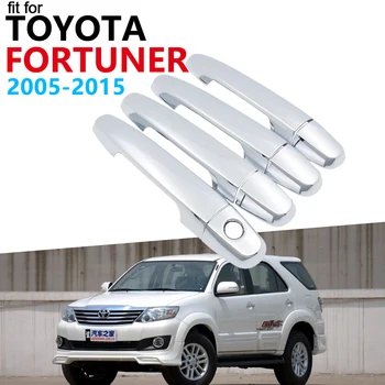 Door Handle Car Accessories for Toyota Fortuner AN50 AN60 2005~2015 Chrome Handle Cover Trim Set Car Stickers 20104 2013 2012
Door Handle Car Accessories for Toyota Fortuner AN50 AN60 2005~2015 Chrome Handle Cover Trim Set Car Stickers 20104 2013 2012