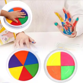 Rainbow Finger Painting Inkpad DIY Scrapbook Stamp Ink Pad Fingerprint Pad Vintage Craft Inkpads Paint Seal Graffiti Toy St J8I9
Rainbow Finger Painting Inkpad DIY Scrapbook Stamp Ink Pad Fingerprint Pad Vintage Craft Inkpads Paint Seal Graffiti Toy St J8I9