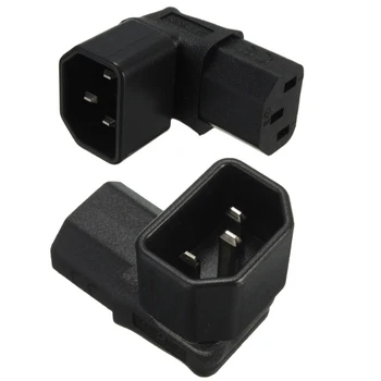 10pcs C14-C13 Right Angled AC Power Supply adapter Plug convert Down Angled IEC 320 C14 to C13 Adapter for lcd wall mount TV
10pcs C14-C13 Right Angled AC Power Supply adapter Plug convert Down Angled IEC 320 C14 to C13 Adapter for lcd wall mount TV