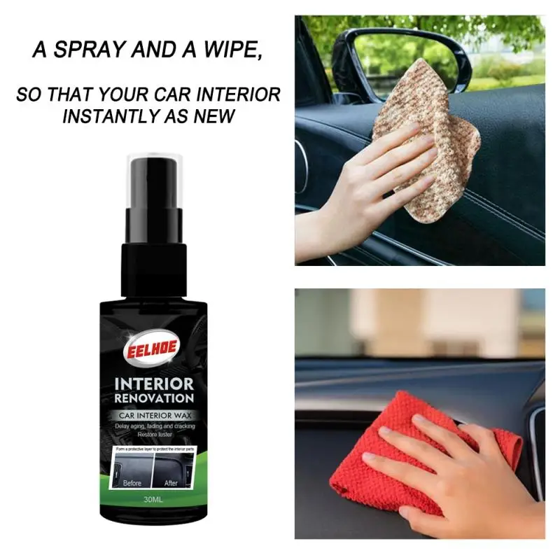 Auto Care Interior leather Plastic Parts Retreading Agent Plastic Restore Renewed Auto Refurbishing Spray 30ML Car Accessories
Auto Care Interior leather Plastic Parts Retreading Agent Plastic Restore Renewed Auto Refurbishing Spray 30ML Car Accessories