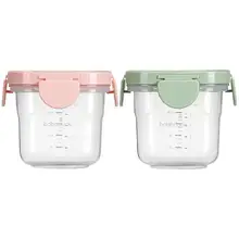 2 Pcs Food Box Useful Fine Infant Food Container Baby Food Box Food Carrying Case
2 Pcs Food Box Useful Fine Infant Food Container Baby Food Box Food Carrying Case