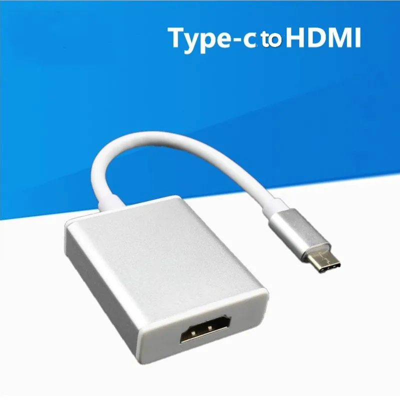 Type-C to HDMI HD adapter cable 4K aluminum shell USB3.1 mobile TV (with screen converter)
Type-C to HDMI HD adapter cable 4K aluminum shell USB3.1 mobile TV (with screen converter)