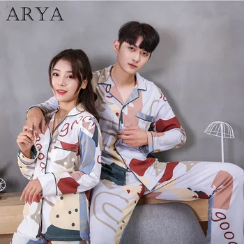 Spring Pajamas Set Couples Sleepwear Warm Cotton Long Sleeves Pajamas white Homewear Thick Home Suit
Spring Pajamas Set Couples Sleepwear Warm Cotton Long Sleeves Pajamas white Homewear Thick Home Suit