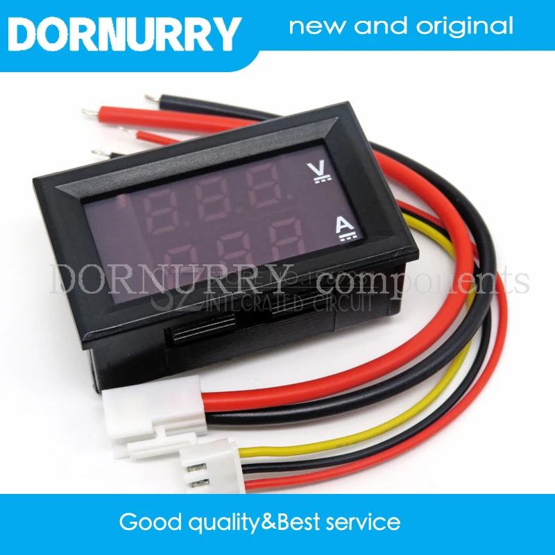 50PC DC 0-100V Current Meter Panel 10A Digital Voltmeter Ammeter Dual Display Voltage Detector Amp Volt Gauge 0.28" Red Blue LED
50PC DC 0-100V Current Meter Panel 10A Digital Voltmeter Ammeter Dual Display Voltage Detector Amp Volt Gauge 0.28" Red Blue LED