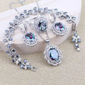 Zirconia Women Luxury Bridal Jewelry Sets For Silver 925 Costume Jewellery Wedding Pendant Bracelet Rings Earrings Necklace Set
Zirconia Women Luxury Bridal Jewelry Sets For Silver 925 Costume Jewellery Wedding Pendant Bracelet Rings Earrings Necklace Set