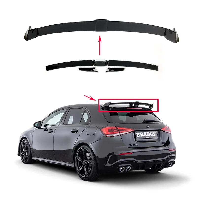 Модифицированная версия для Mercedes Benz W177 A Class A180 A200 A250 A260 A45 AMG 2020-2024, Задняя Крышка багажника, крышка хэтчбека, спойлер, крыло 
Модифицированная версия для Mercedes Benz W177 A Class A180 A200 A250 A260 A45 AMG 2020-2024, Задняя Крышка багажника, крышка хэтчбека, спойлер, крыло