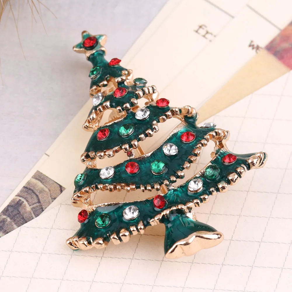 Cute New Year Christmas Tree Polar Bear Lady Xmas Gift Alloy Rhinestone Brooch Pin For Women and Kids Scarf Buckle Party Decor
Cute New Year Christmas Tree Polar Bear Lady Xmas Gift Alloy Rhinestone Brooch Pin For Women and Kids Scarf Buckle Party Decor