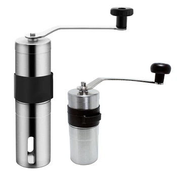 Stainless Steel 304 Manual Coffee Bean Grinder Mill Hand Grinder Kitchen Tool NEW 
Stainless Steel 304 Manual Coffee Bean Grinder Mill Hand Grinder Kitchen Tool NEW
